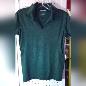 Oxford America collared  top